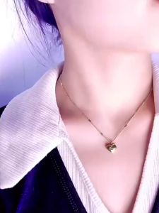 Kalung Liontin Love Wanita Anti Karat Selamanya