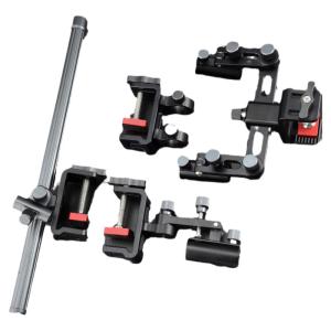 JUEPIN | Universal Fishing Accessories Kit Bait Box Holder Umbrella Holder Fish Guard Dual Rod Rests Heavy Duty
