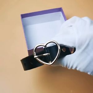 Woman Artificial Leather Belt Waistband Love Simple Design Fashion Accessories A-035