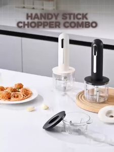 Chopper Penggiling Daging Elektrik Blender Bumbu Multifungsi Chopper Penghalus Bumbu Dan Makanan