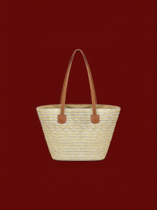 Beach Straw Tote Bag
