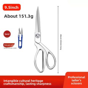 CMGF | Stainless Steel Tailor Scissors for Home Industrial Sewing and Fabric Cutting