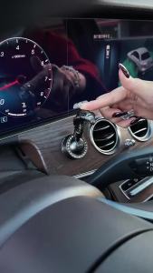 One-Touch Button Metal Snakehead Car Start Button Push Start Cover Automotive Car Engine Push Start Stop Lever Auto Accessory