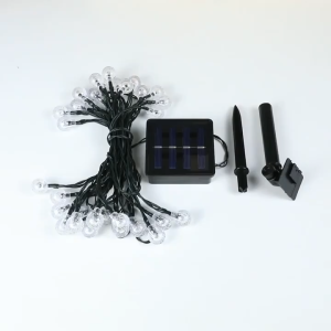 ไฟตกแต่ง 50L 10M ไฟสตริงLED ไฟเทศกาล หลอดไฟ ไฟปิงปอง ไฟโซล่าเซลล์ ไฟปีใหม่ ไฟกลางแจ้งกันน้ำ ไฟคริสต์มาส LED