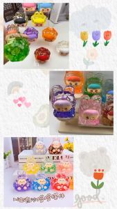 (TÚI MÙ) Charm Nước Size Đại Phát Sáng Labubu Thỏ Moi Skullpanda Babycry POP MART Decor Trang Trí