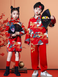 Gasvr | Childrens Traditional Chinese Performance Clothing Summer New Style Tang Costume Hanfu Qipao