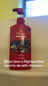 Dầu gội nước hoa Old Spice Night Panther 650ml hương thơm nam tính lưu hương lâu mang đến cảm giác tự tin cho bạn