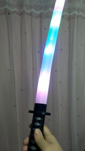 Large 70cm Light-up Samurai Sword and Sound Samurai Blade Childrens Toy