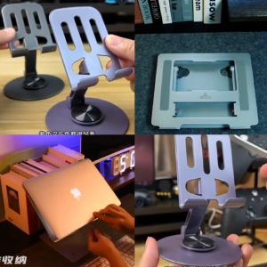 Monitor Stand Riser Desk  Iron Computer Monitor Elevated Rack Desktop Keyboard Sundries Storage Shelf Screen Raised Shelf Elevated