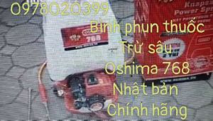 Bình xịt phun thuốc trừ sâu 2 thì Oshima 768