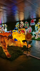 Đèn LED Bông Cải Xanh Trang Trí Lối Đi Sân Vườn Ấn Tượng