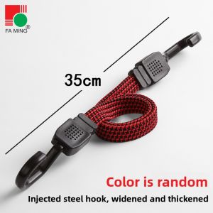 Huayu | Bicycle Luggage Strap Motorcycle Rack Tie-down Elastic Tying Rope with Stretchable Plastic Hook