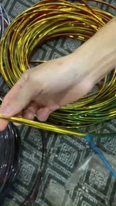 chỉ nhựa trang trí chỉ viền dán tường trang trí mặt sau có sẵn keo