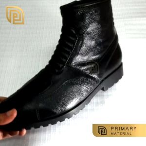 KASUT TRAFFIC Mid 6 Inch Motorcycle Leather Ride Safety READYSTOCK 5010 - PRIMARY MATERIAL