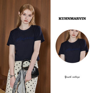 KUHNMARVIN | Áo Thun Nữ Tay Ngắn Tăng Sáng Đẹp