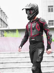 HEROBIKER | Mens Motorcycle Body Armor Anti-Fall Motorbike Shorts Wear-Resistant Motocross Riding Armor Jacket Protective Equipment M-3XL