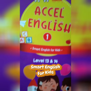 Buku Anak Belajar Bahasa Inggris Accel English For Kids 1 Level 13&14 Abjad U V W X