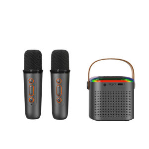 Bộ Loa Không Dây Mini Di Động Kèm Micro Cho Trẻ Em Hệ Thống Âm Thanh Karaoke Tích Hợp Micro Cầm Tay Quà Tặng Hát Karaoke Tại Nhà