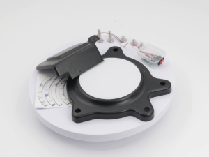 Yamaha Nmax / Aerox V2 Transparent Acrylic CVT Cover with LED Light Box and Bolts Waterproof Design