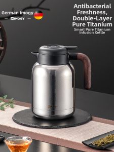 IMOGY | Insulation Tea Pot with Titanium Body and Separate Infuser