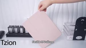 Ốp Lưng Bảo Vệ Bằng Silicon Mềm Có Chức Năng Đứng Dạng Ví Da Thông Minh Cho Xiaomi Pad 6/7/8 Pro 11/11.2 & Redmi Pad 2 SE 8.7/9.7/11