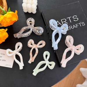 Kẹp Tóc Acetate 3D Butterfly Knot Kẹp Tóc Đa Năng Kẹp Tóc Shark Kẹp Tóc Sau Đầu Dụng Cụ Làm Đẹp Tóc Thời Trang Cho Phụ Nữ