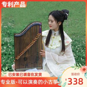 Portable 21 Strings Guzheng Practice Finger Device Professional Performance Mini Ancient Chinese Harp Musical Instrument