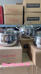 Nồi canh REICHMANN KOCHIN 20CM nồi inox nồi 20 cm nồi canh 20 cm nồi inox cao cấp nồi bếp từ