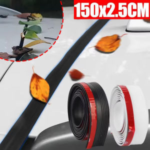 Car Trunk Lid Gap Sealing Strip Rubber Dustproof Soundproof Waterproof Trim Universal Auto Rear Boot Seal Edge Protector
