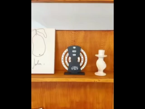 BHQ Wooden Creative Calendar Perpetual Calendar Office Desktop Ornaments Manual Rotating Desk Calendar