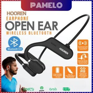 [PAMELO] HEADSET OPEN EAR BLUETOOTH WIRELESS BERGARANSI 1 TAHUN