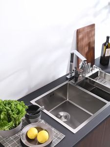 🚀2025 newest 🚀 ซิงค์ล้างจาน 2หลุม 1หลุม อ่างล้างจาน ซิ้งล้างจาน