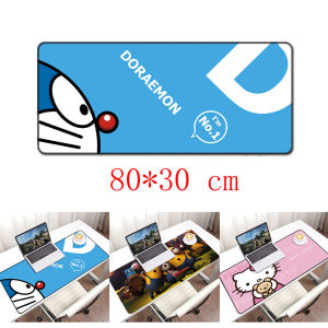 80cm Gaming Mouse Pad World Map Anti-Slip Rubber Base Desktop Laptop Keyboard Pad Keyboard Mat Mouse Mat [SG Stock]