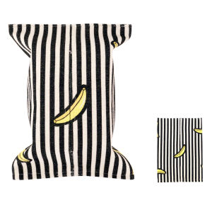 Japanese Style Tissue Bag Cotton Linen Fabric Paper Extraction Box Car Tissue Cover Household Living Room Paper Extraction Bags Artistic Paper Extraction Box Bags