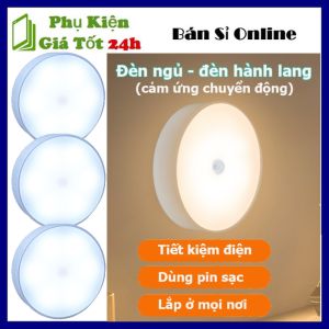 Đèn Led Cảm Biến Chuyển Động Thông Minh Dán Tường Tủ Quần Áo Hành Lang Kèm Sạc USB - Đèn Cảm Ứng Đèn Ngủ Thông Minh