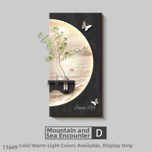 RUIBAHAO | Serenity Cream-style Entrance Decorative Painting