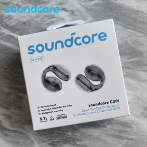 Comfortable Non-In-Ear Open-Design Bluetooth Wireless Ear Clip-On C30i Soundcore Spacecraft Earphones Long-Lasting Wearability