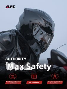 AIS | Bluetooth Equipped Full Face Flip Motorcycle Helmet