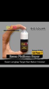 AGA Essen Bio Solar Campuran Umpan Pancing Target Ikan Babon Indukan 15ml 30ml