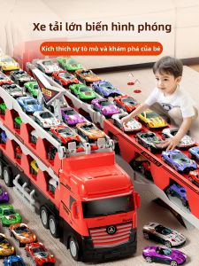 TANGJIUGONG | Quà Giáng Sinh Xe Tải Thông Minh Kéo Lui cho Trẻ 3 đến 6 Tuổi