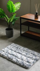 Tufted Anti Slip Silicon Backing Bath Rug - Willow