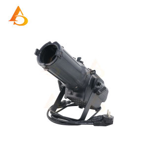 Mini 100W  DMX Zoom Profile Surface Studio Gobo Spotlight Variable Zoom Ellipsoidal DMX LED Leko for Light Show DJ CLUB