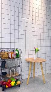 Multifunctional Free-standing Kitchen Storage Rack