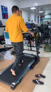 Máy chạy bộ điện tại nhà đa chức năng fujisuma FJ-819 Động cơ công suất cao nguyên bản Mã lực 3.0HP Công suất tải tối đa 120KG Bộ lưu trữ có thể gập lại