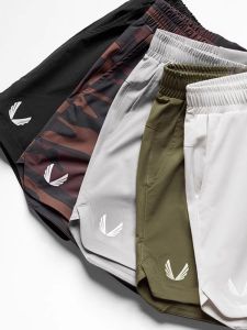 Mens Fitness Short Pants American Style Four Points Quick Dry Breathable Elastic Trousers Muscle Training 5 Shorts