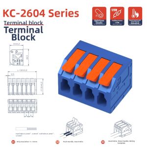 kuicc | Quick Connecting Plug-in 2-Pin Terminal