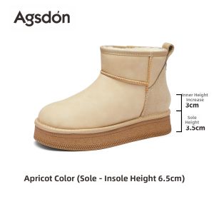 Agsdon | Winter Womens Thick Sole Snow Boots