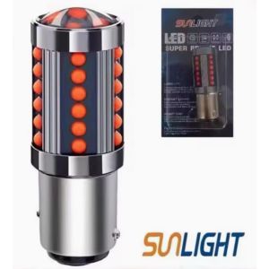 SUNLIGHT S661 BRAKE LED LIGHT  UNIVERSAL TO ALL MOTORCYLE COLOR RED