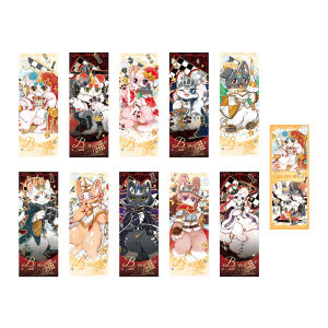 Non-Human Store Has a Beast Where Black And White Chess Are Played PET through Card Blind Box Original Anime Cold Foil Photo Card