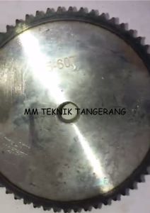 Sprocket RS 25 x 60 T Gear Rantai Single Gir gigi Z 60T RS25 -1 25Z60 25X60T 25-1 tipe B